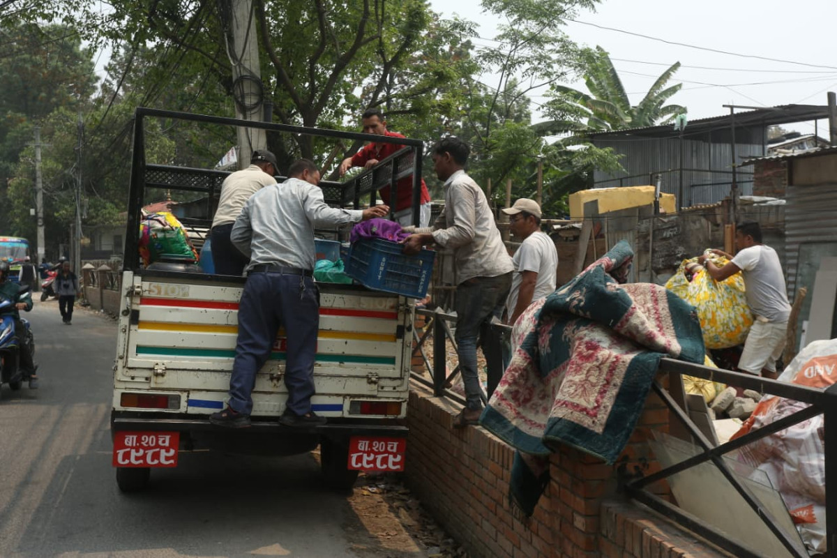 विस्थापित नागरिकका लागि खाना, बसोबास र यातायातको सुविधा सुनिश्चित