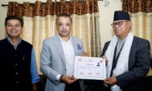 कांग्रेस संसदीय दलको नेतामा आङ्देम्बे निर्विरोध, २०६४ पछिको पहिलो सर्वसम्मत चयन