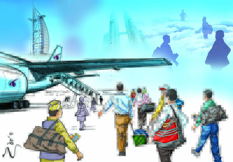 दक्ष जनशक्ति पलायनको जोखिम: वैदेशिक रोजगारीतर्फ नेपाली आकर्षण बढ्दो