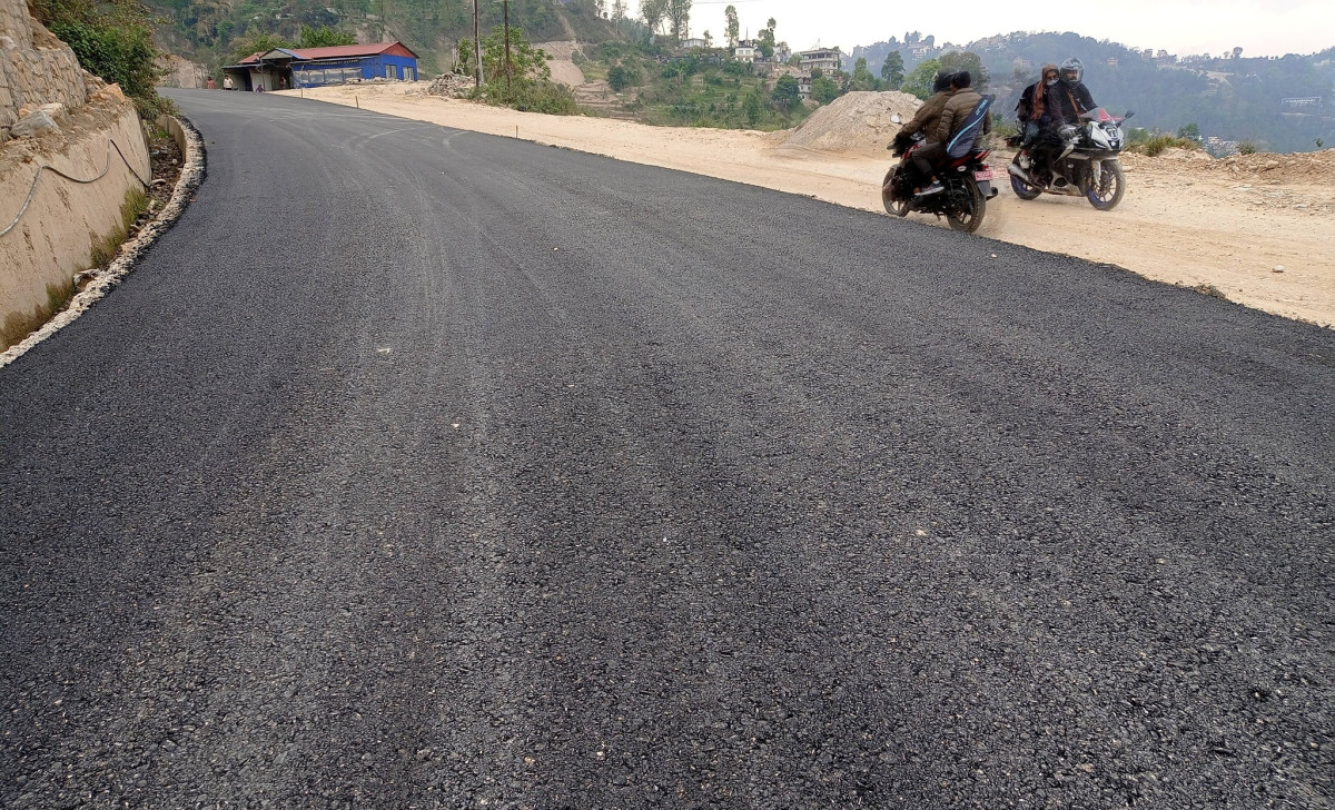 धुलिखेल–खावा सडकखण्डमा आजदेखि दुईतर्फी सञ्चालन