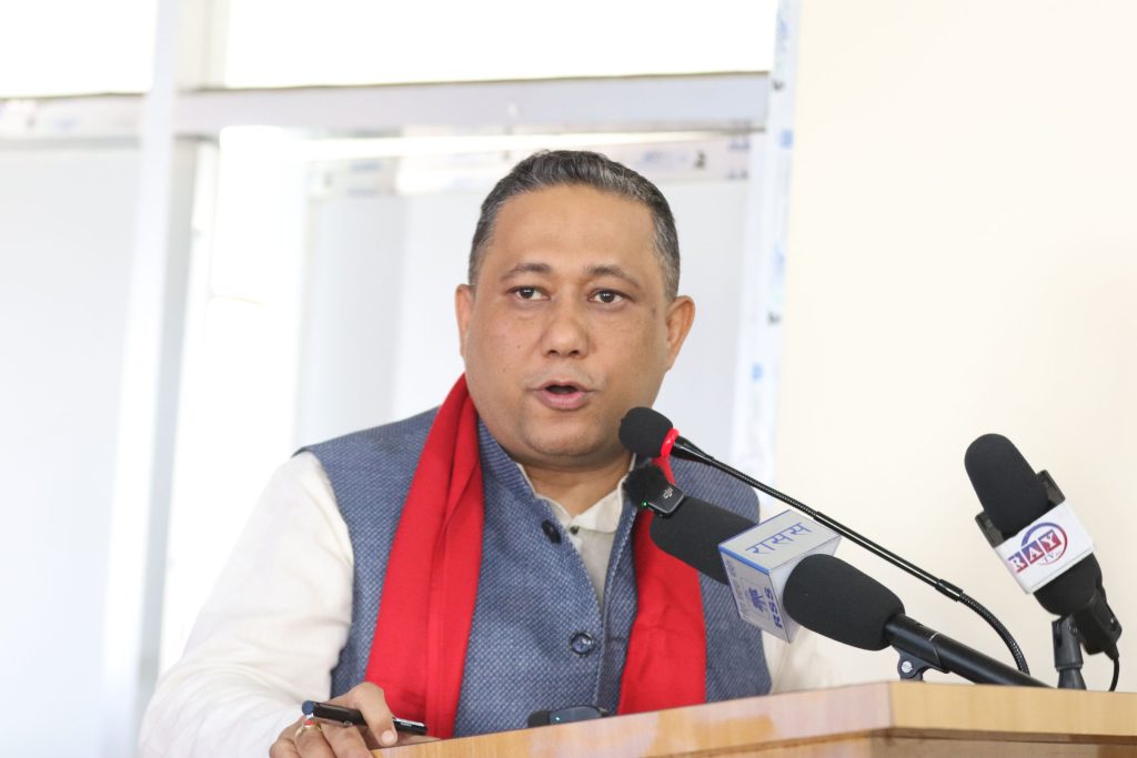 टोखालाई व्यवस्थित सहर र पर्यटन केन्द्र बनाउनुपर्नेमा मन्त्री खनालको जोड
