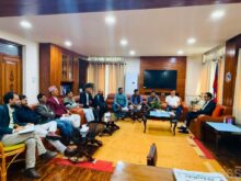 लिखु गाउँपालिकाका विकास र जनसमस्याबारे सञ्चारमन्त्री डा. विक्रम तिमिल्सिनाको चासो