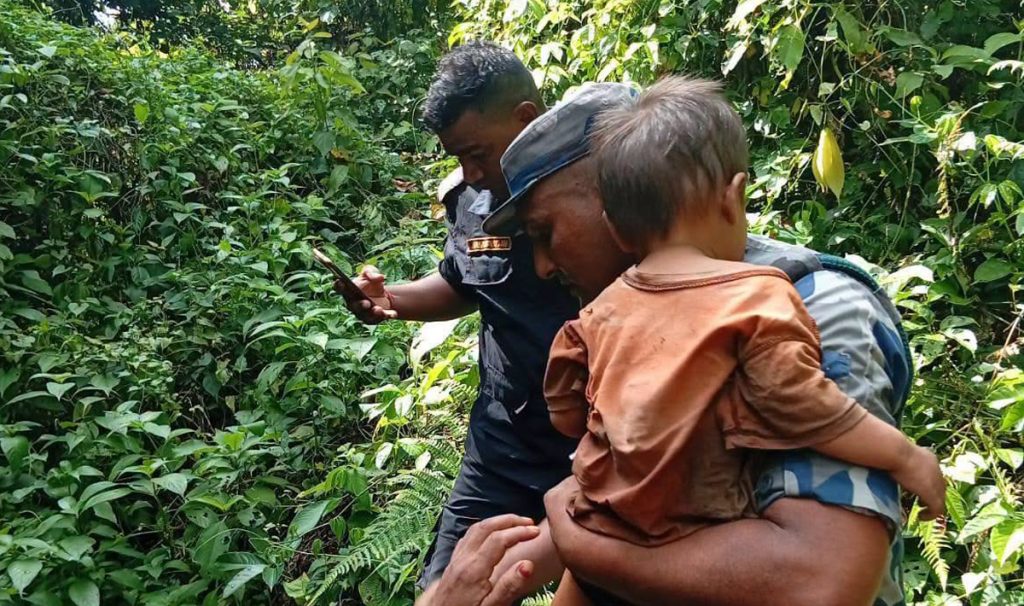 गैंडाकोटमा दुई दिनदेखि हराएका साढे २ वर्षीय बालक सकुशल भेटिए