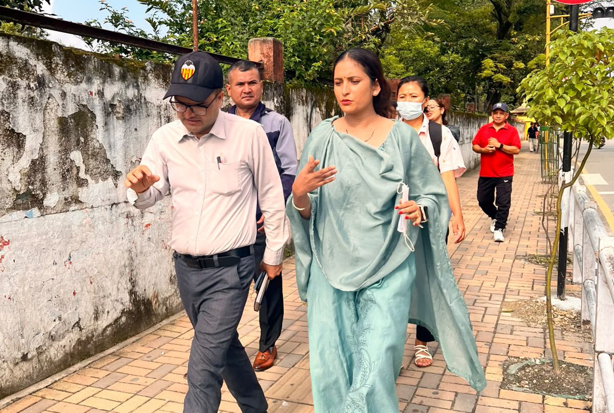 भृकुटीमण्डपमा मन्त्री बादीको छड्के