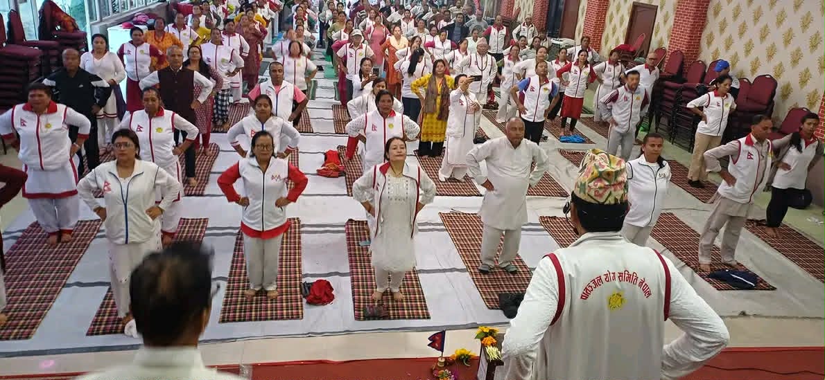 शुभकामना सामूहिक योग साधना केन्द्रको २०औँ स्थापना दिवस सम्पन्न