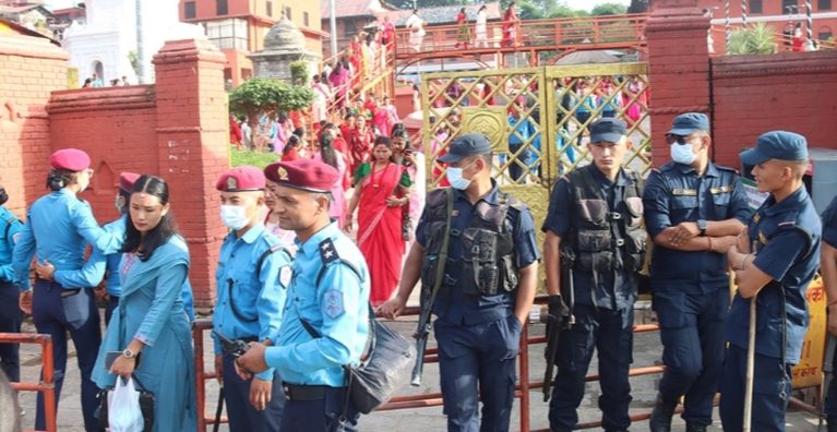 पशुपतिमा तीजको भीड, ९ हजारभन्दा बढीले गरे दर्शन