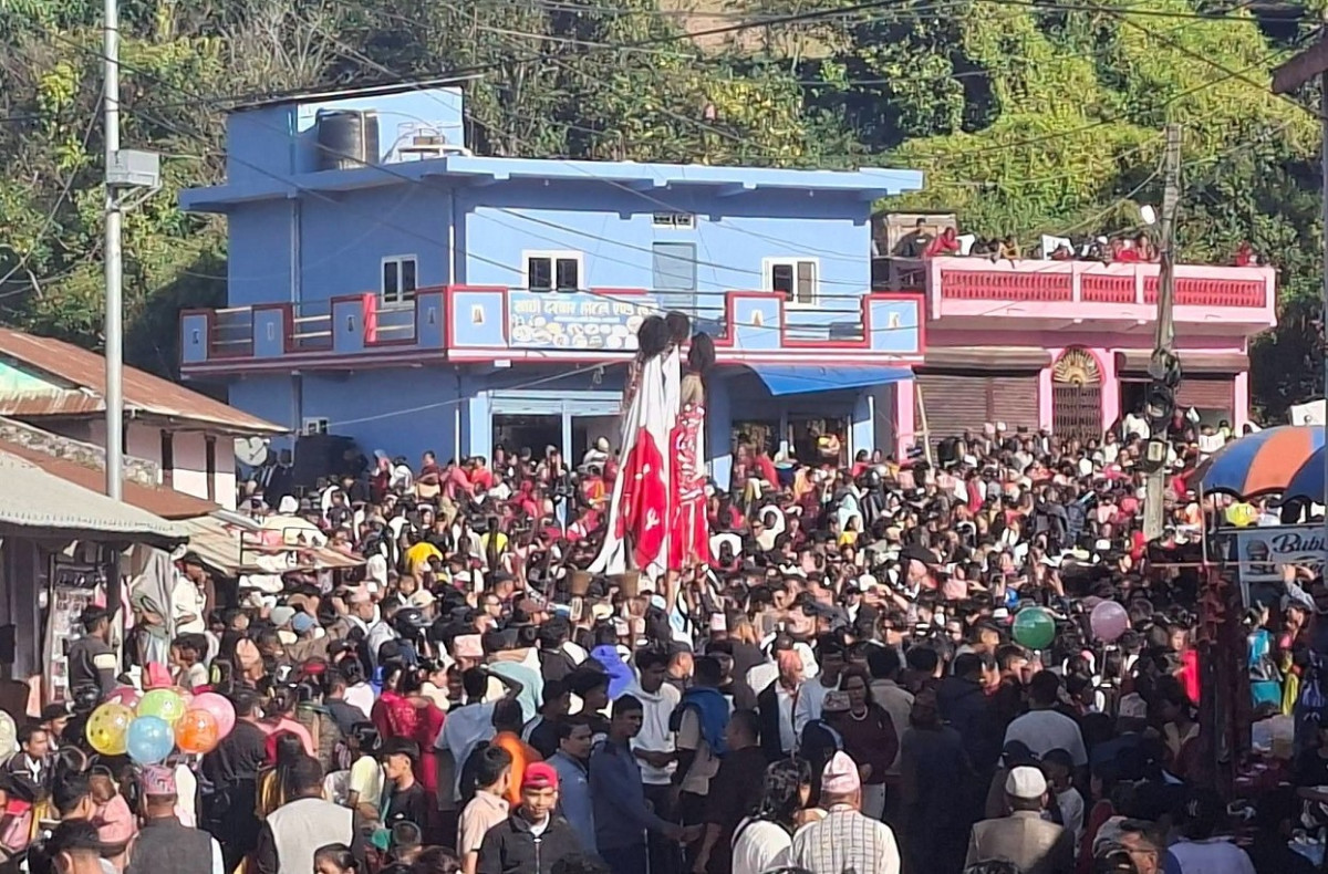 १५० वर्ष पुरानो सराय नाच संपन्न भएको
