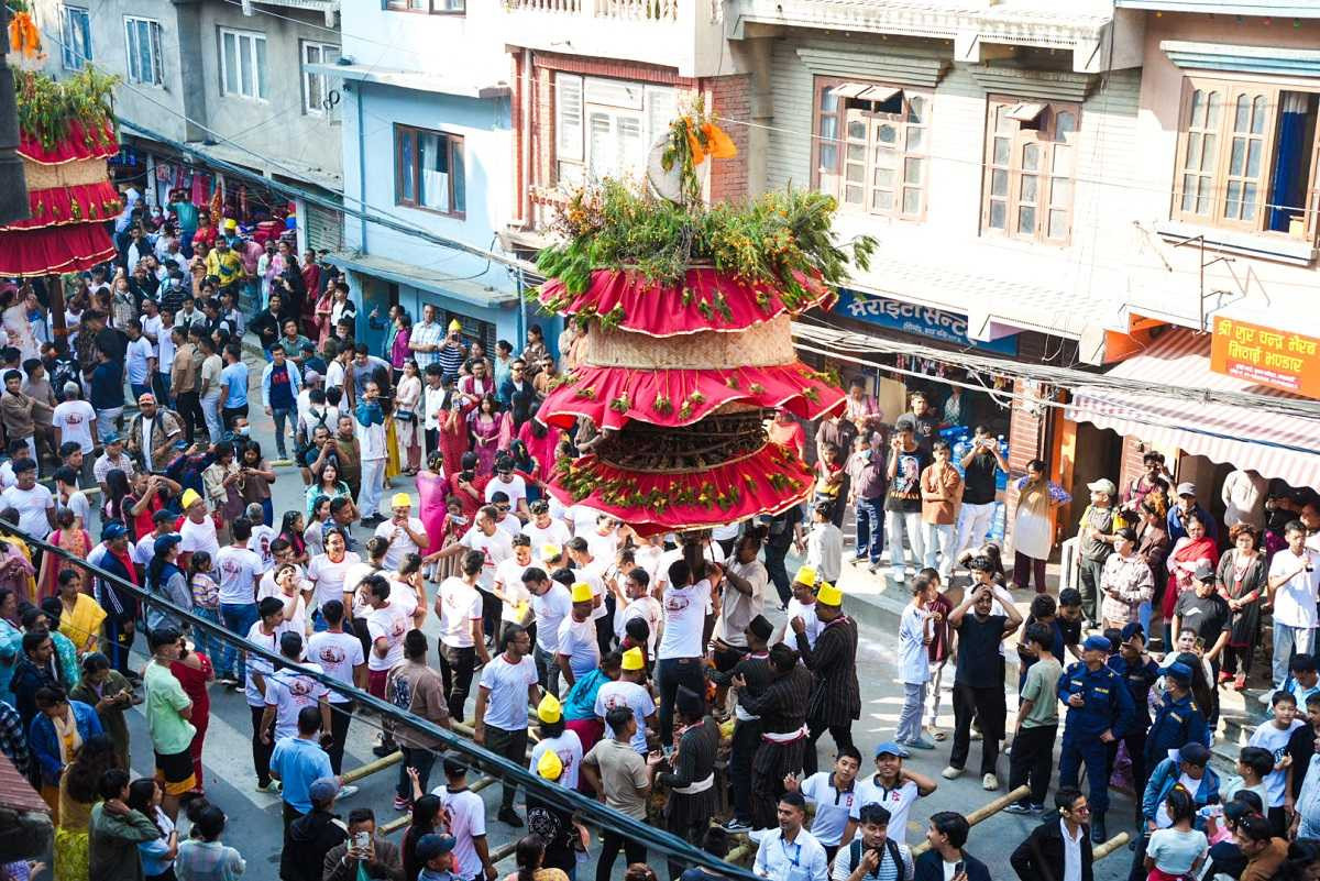 हाडिगाउमा चोक्टे नारायण जात्रा सम्पन्न
