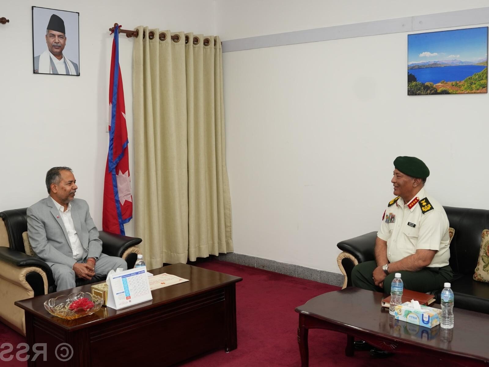 भोटेकोशी विपत्तिमा सेनाको योगदानको उपराष्ट्रपतिद्वारा प्रशंसा